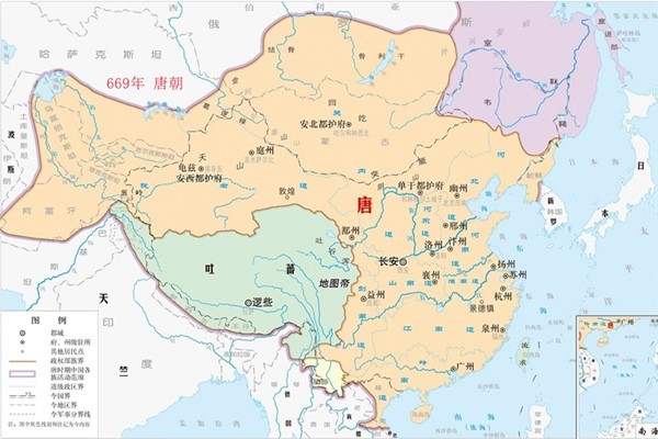 唐朝时期的都城在哪里：现今的西安就是当时唐朝的首都