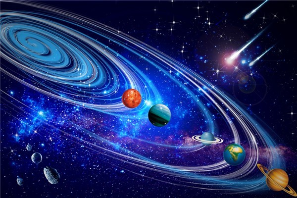 九大行星排列:不同要求排列不同(有些比较常见)