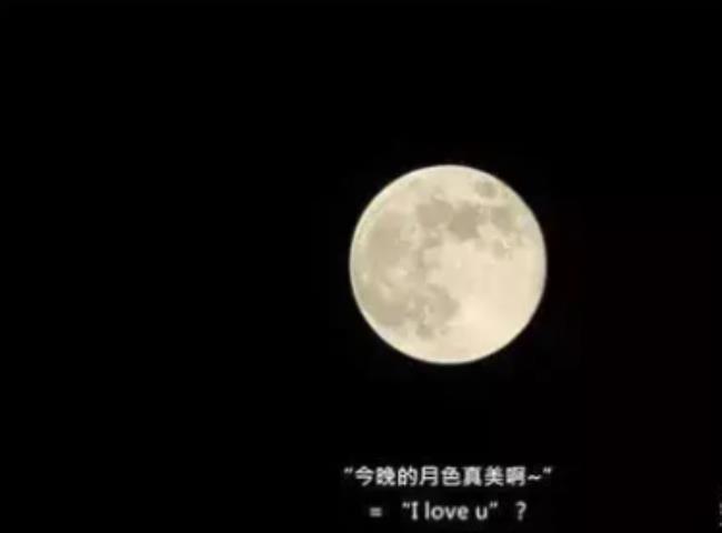 今晚月色真美是什么意思