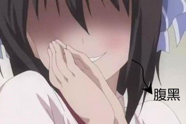 腹黑是什么意思
