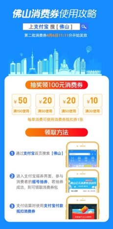 佛山消费券怎么领 主要有三种领取方式